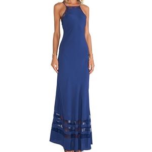 Lovers and Friends Sheer Bliss Dress Navy